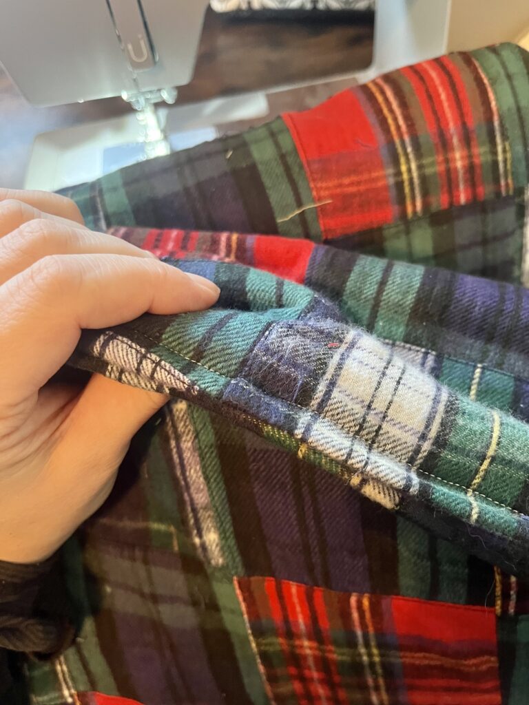 Close spacing in fabric